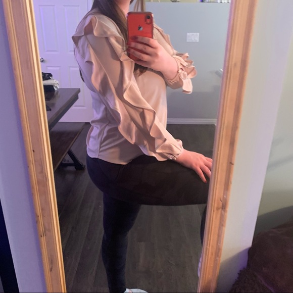 Nordstrom accent sleeve top - Picture 2 of 2